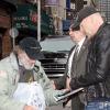 Radioman salue la star Bruce Willis à New York en 2009