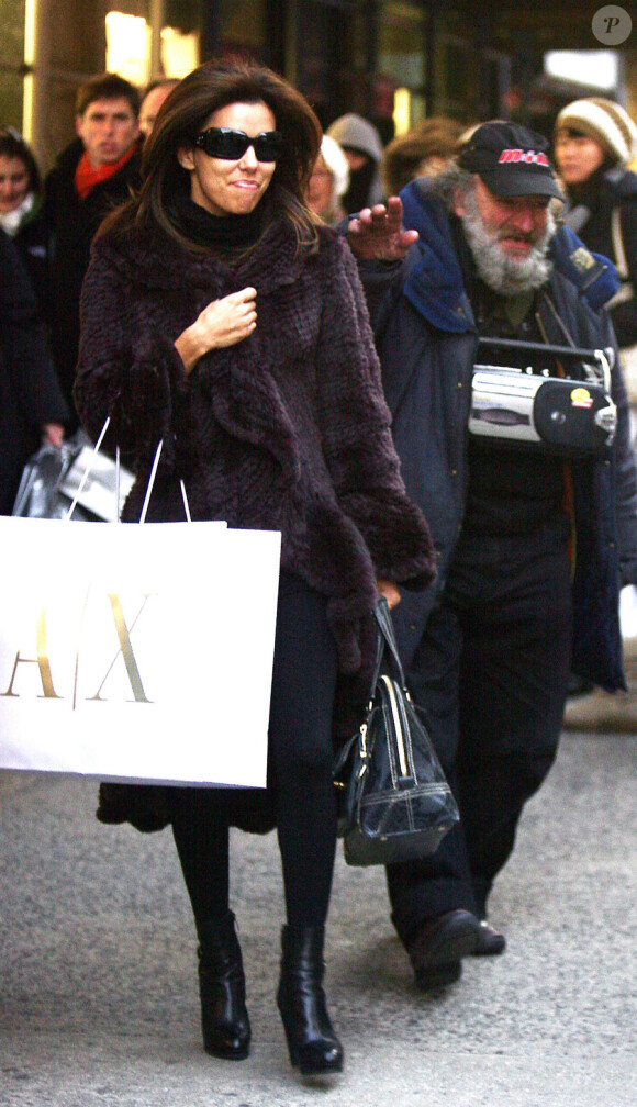 Eva Longoria à New York avec Radioman à New York en 2007