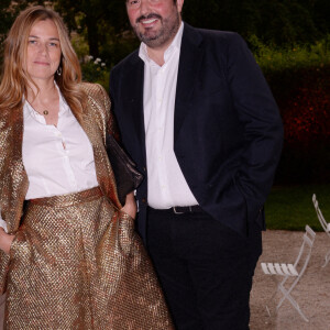 Exclusif - Jean-François Piège et sa femme Elodie - Moma Group fête son 10ème anniversaire à l'hôtel Salomon de Rothschild à Paris le 5 septembre 2022. © Rachid Bellak/Bestimage