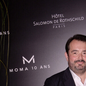 Exclusif - Jean-François Piège et sa femme Elodie - Moma Group fête son 10ème anniversaire à l'hôtel Salomon de Rothschild à Paris le 5 septembre 2022. © Rachid Bellak/Bestimage