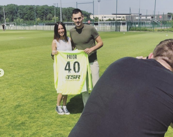 Lucie (L'amour est dans le pré) attend son deuxième enfant avec Jérôme Prior, son compagnon footballeur - Instagram