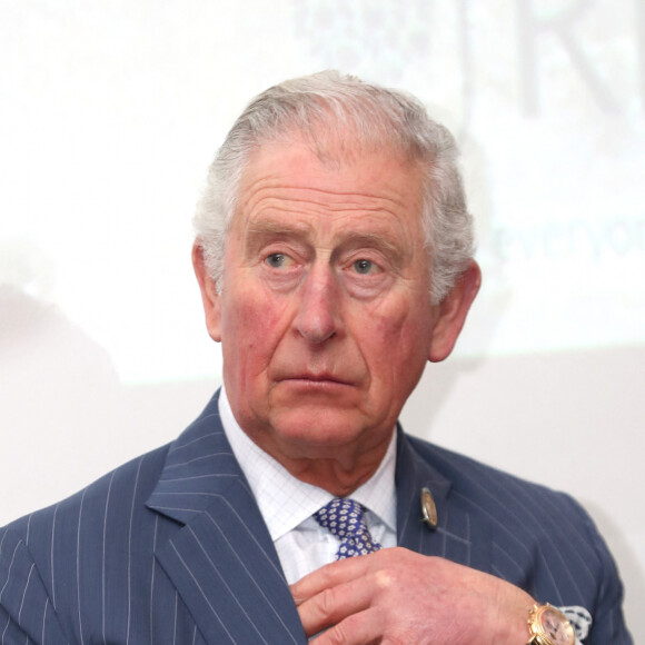 Le prince Charles lors de la conférence "Plant Health and Biosecurity" au jardin botanique royal à Londres. Le20 février 2020 