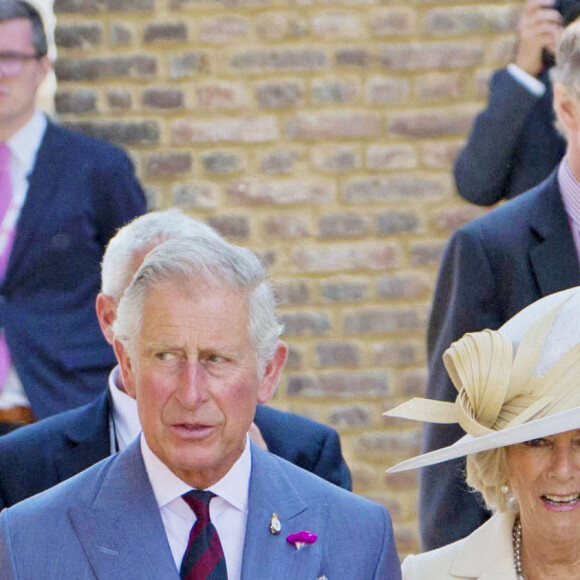 Archive - Camilla Parker Bowles, duchesse de Cornouailles, le prince Charles, prince de Galles - La famille royale britannique lors de la cérémonie du 200ème anniversaire de la bataille de Waterloo à Braine-l'Alleud en Belgique le 17 juin 2015 