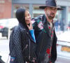 Nicolas Cage et sa femme Riko Shibata font du shopping à New York, le 28 novembre