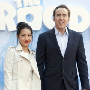 Nicolas Cage, Alice Kim - Premiere du film "The Croods" a New York, le 10 mars 2013.  Celebrities attend 'The Croods' premiere at the AMC Loews Lincoln Square in New York on March 10, 2013.