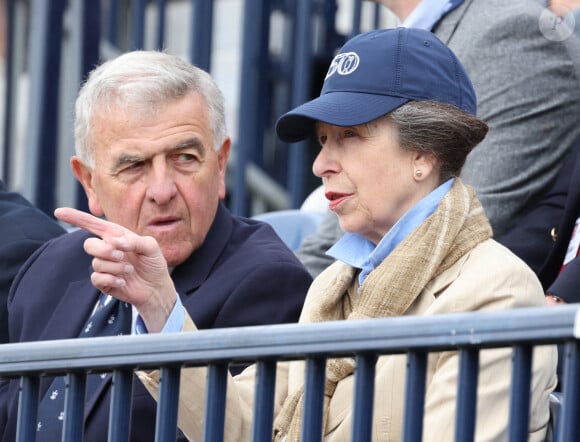 La princesse Anne d'Angleterre au tournoi de golf "The 150th Open at St Andrews Old Course" à Saint-Andrews en Ecosse. Le 13 juillet 2022 