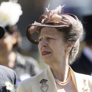 La princesse Anne lors du premier jour de la Royal Ascot 2022 à l'hippodrome d'Ascot dans le Berkshire, Royaume Uni, le 14 juin 2022. 