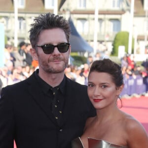 Emma De Caunes et son mari Jamie Hewlett - Tapis rouge de la cérémonie d' ouverture du 43 ème Festival Américain de Deauville Le 1er Septembre 2017 ©Denis Guignebourg / Agence Bestimage