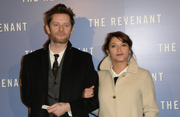 Emma De Caunes avec son mari Jamie Hewlett - Avant-première du film "The Revenant" au Grand Rex à Paris, le 18 janvier 2016. © Coadic Guirec/Bestimage