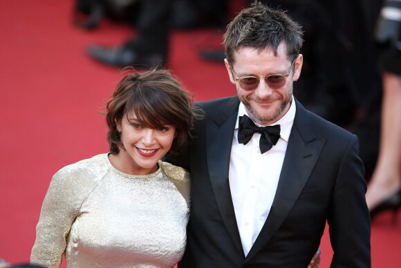 Emma de Caunes et son mari Jamie Hewlett - Montée des marches du film "Youth" lors du 68 ème Festival International du Film de Cannes, à Cannes le 20 mai 2015.