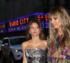 Exclusif - Heidi Klum et sa fille Leni arrivent aux "9th Annual Fashion Media Awards", au Rockefeller Plaza à New York, le 10 septembre 2022.