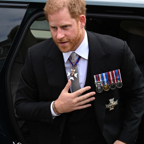 Le prince Harry - Les membres de la famille royale et les invités lors de la messe du jubilé, célébrée à la cathédrale Saint-Paul de Londres. 