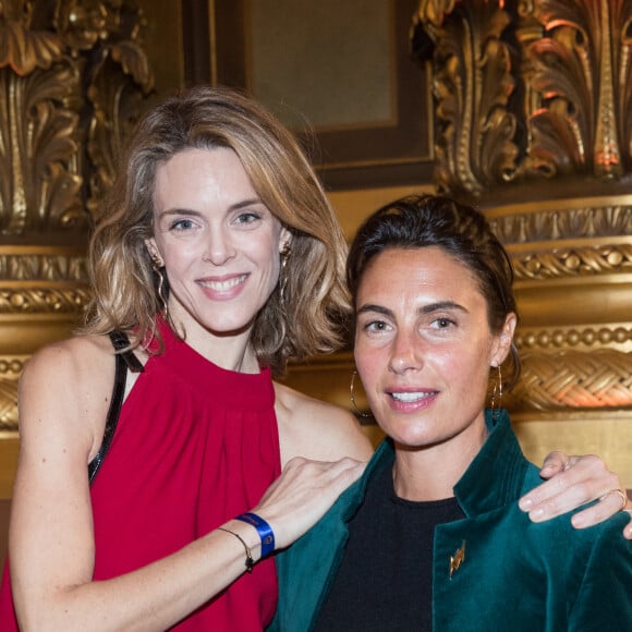 Julie Andrieu et Alessandra Sublet - Avant-première de la nouvelle saison "Festival Pirates et Princesses" de Disneyland Paris au Palais Garnier à Paris, France, le 9 mars 2018. © Cyril Moreau/Bestimage 