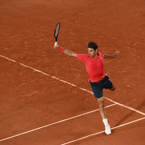 Roger Federer lors du 3ème tour simples Messieurs des Internationaux de France à Roland Garros, à Paris, France, le 5 juin 2021. © Chryslene Caillaud/Panoramic/Bestimage 