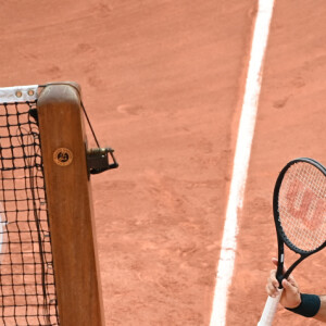 Roger Federer - Roger Federer bat le Croate Marin Cilic (6-2, 2-6, 7-6 [4], 6-2) au 2 ème tour des Internationaux de France de tennis de Roland Garros, le 3 juin 2021. © Chryslene Caillaud / Panoramic / Bestimage