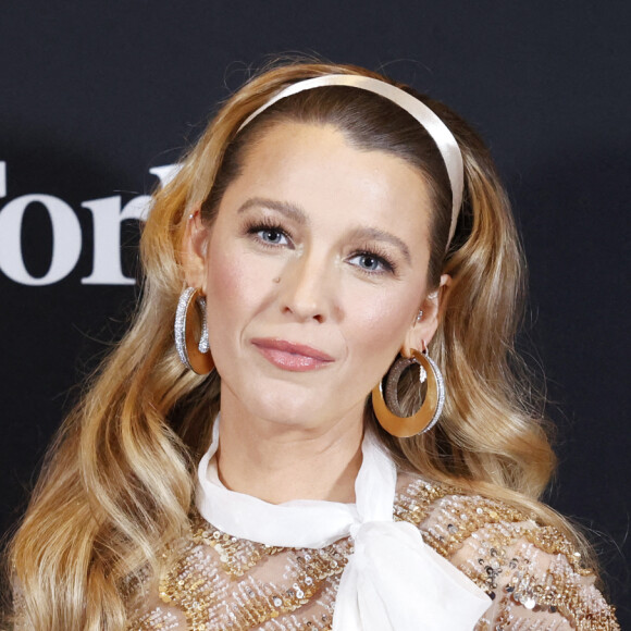 Blake Lively, enceinte de son 4e enfant. Elle a choisi une robe Valentino pour le sommet "Forbes Power Women's" à New York le 15 septembre 2022