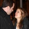 John Travolta et sa femme Kelly Preston à Paris pour la Première de From Paris with Love, le 9 février