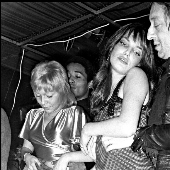 Serge Gainsbourg et Jane Birkin en 1972 à Cannes