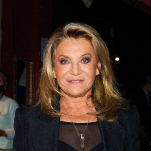 Sheila - Backstage de l'enregistrement de l'émission "Chantons Aznavour" aux Folies Bergère à Paris. © Pierre Perusseau / Bestimage 