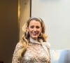 Blake Lively, enceinte de son quatrième enfant, arrive au colloque de Forbes "10th Annual Forbes Power Women’s Summit" à New York le 15 septembre 2022.