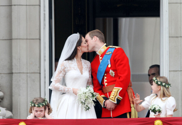 Le fameux baiser de Kate et William lors de leur mariage en 2011