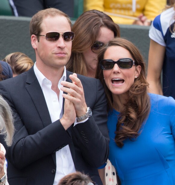Aux Jeux Olympiques de Londres 2012, le prince William et Kate sont très enthousiastes