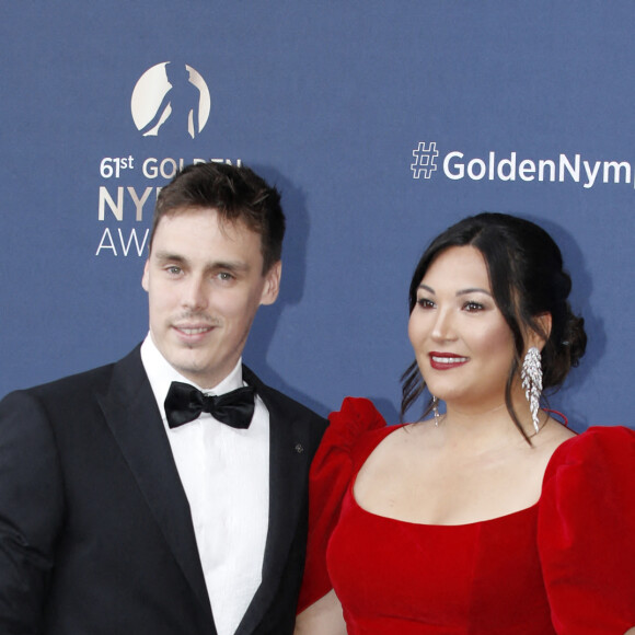 Louis Ducruet et sa femme Marie - Cérémonie de clôture du 61ème Festival de Télévision de Monte Carlo le 21 juin 2022. © Denis Guignebourg/Bestimage 