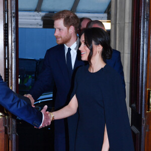 Le prince Harry et Meghan Markle - Concert au théâtre Royal Albert Hall à l'occasion du 92ème anniversaire de la reine Elisabeth II d'Angleterre à Londres le 21 avril 2018. 