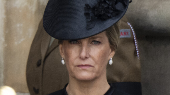 Sophie de Wessex : Manteau truffé de symboles et larmes incontrôlables devant le cercueil d'Elizabeth II