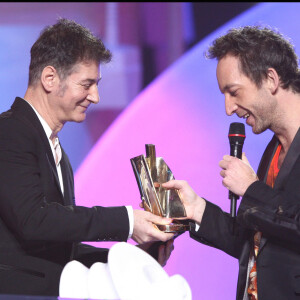 Etienne Daho et Arthur H - Victoire de la musique de l'album pop-rock 2008 au Zénith de Paris