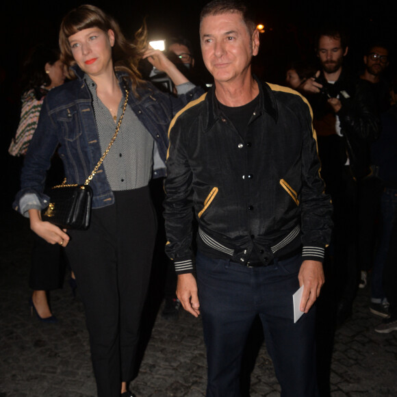 Calypso Valois , Étienne Daho - Arriveés au défilé "Céline" Collection Prêt-à-Porter Printemps/Eté 2020 lors de la Fashion Week de Paris, France, le 27 septembre 2019 © Veeren Ramsamy - Christophe Clovis / Bestimage 