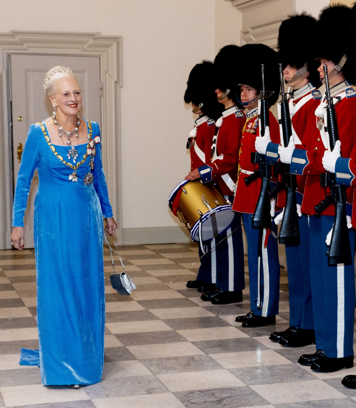 Photo La Reine Margrethe Ii De Danemark Jubilé Dor De La Reine Margrethe Ii De Danemark 