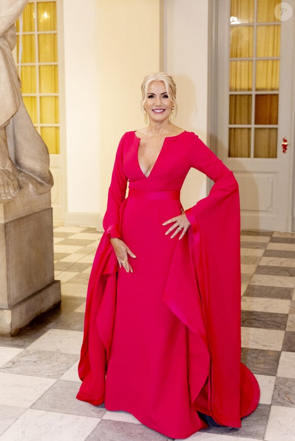 Helle Thorning-Schmid - Jubilé d'or de la reine Margrethe II de Danemark : Arrivées au dîner de gala le 11 septembre 2022. 
