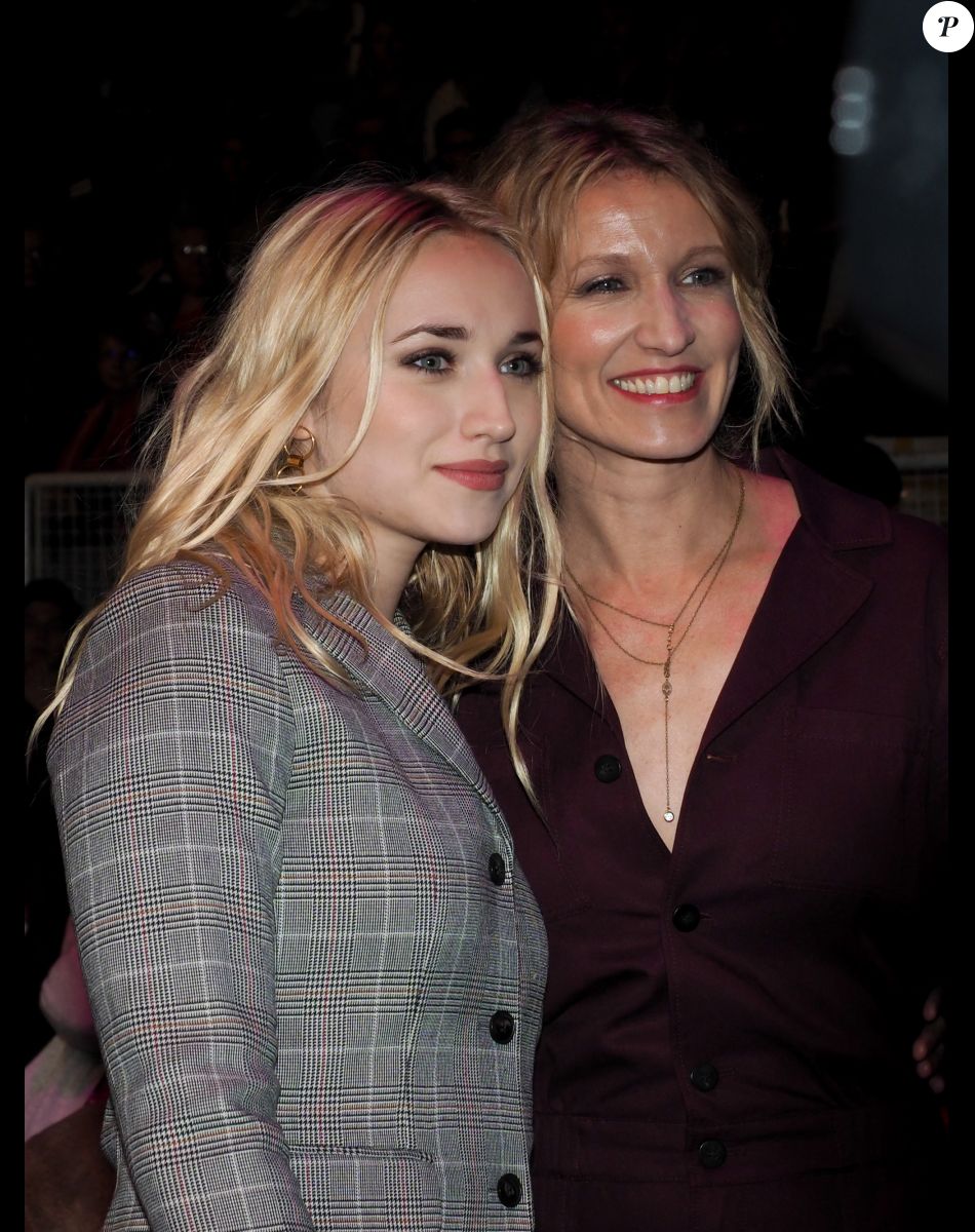 Alexandra Lamy et sa fille Chloé Jouannet - 22ème Festival International du Film de Comédie de l'Alpe d'Huez le 16 janvier 2019.