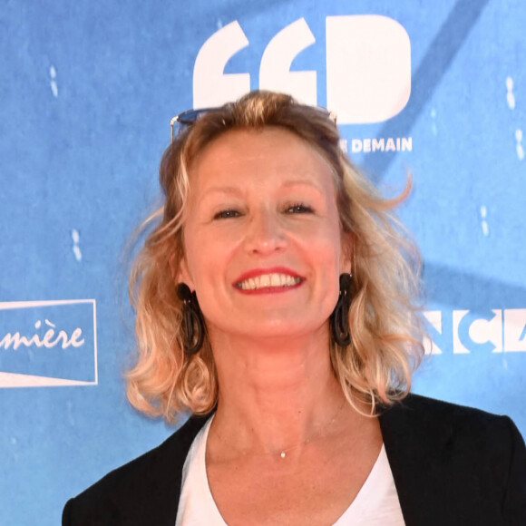 Alexandra Lamy - Photocall de la première édition du Festival du Film de Demain au Ciné Lumière à Vierzon. Le 3 juin 2022 © Coadic Guirec / Bestimage