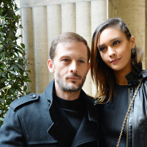 Nicolas Duvauchelle et sa compagne Anouchka Alsif - Arrivées au défilé de mode "Lanvin", collection prêt-à-porter automne-hiver 2018/2019, à Paris. Le 28 février 2018 © CVS-Veeren / Bestimage 