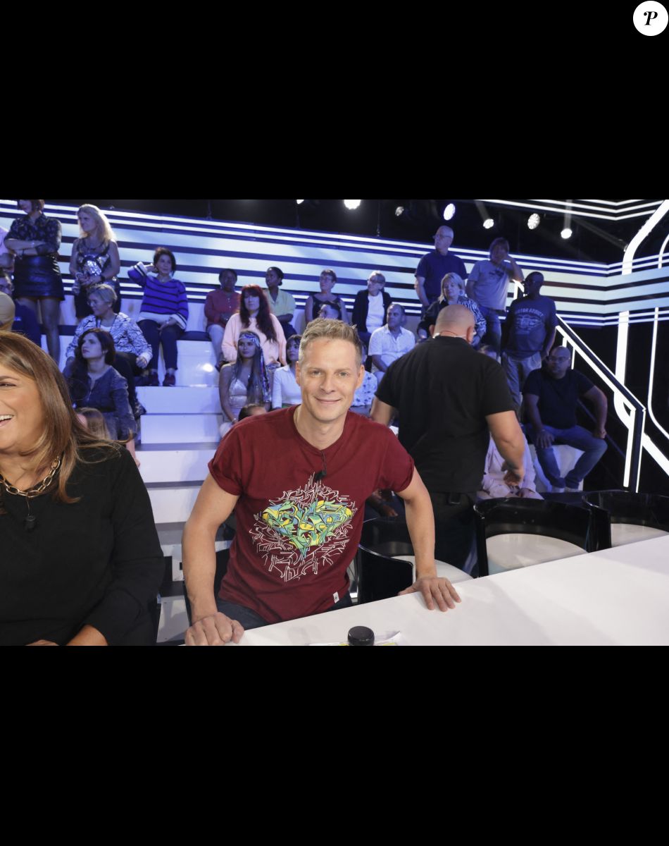 Exclusif - Matthieu Delormeau sur le plateau de l'émission "Touche Pas à Mon Poste (TPMP)", présentée par C.Hanouna et diffusée en direct sur C8 le 22 septembre © Jack Tribeca / Bestimage