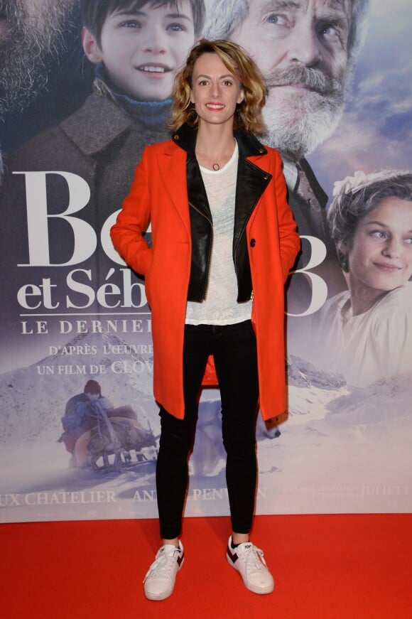 Sara Mortensen - Avant-première du film "Belle et Sébastien 3" au cinéma Gaumont Opéra Capucines à Paris le 4 février 2018. © Coadic Guirec/Bestimage
