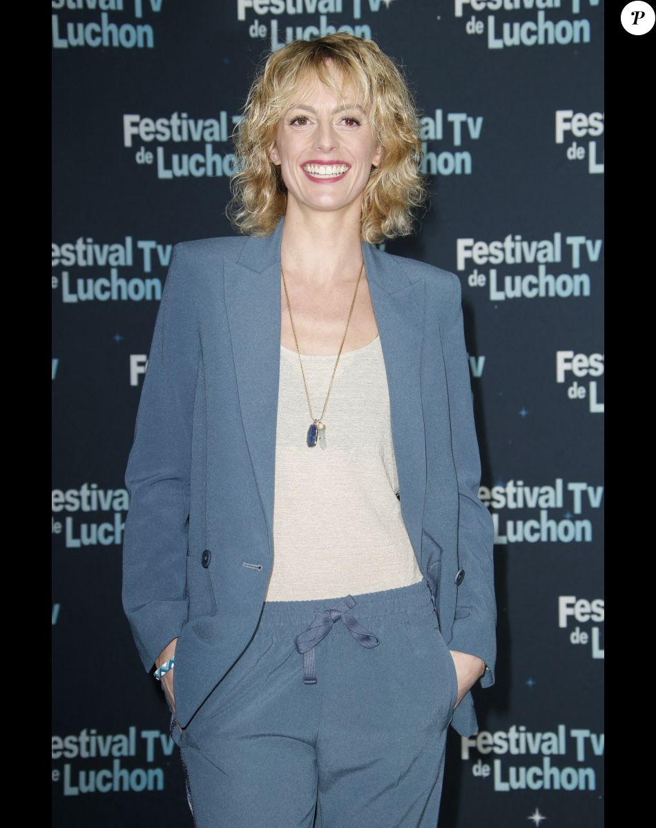 Sara Mortensen - Soirée d'ouverture de la 24ème édition du Festival des Créations TV au Casino de Luchon. Le 9 février 2022 © Christophe Aubert via Bestimage