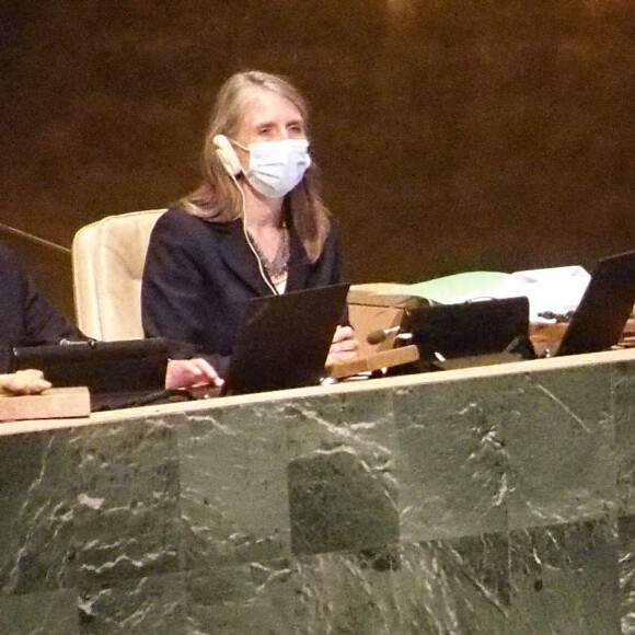 Le prince Albert II de Monaco intervient lors de la 77ème assemblée générale des Nations Unies (ONU) à New York le 21 septembre 2022. © Bruce Cotler/ZUMA Press Wire / Bestimage 