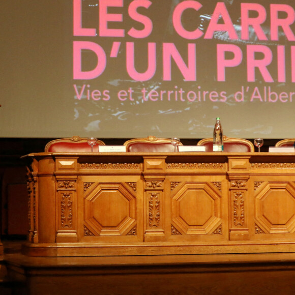 Le prince Albert II de Monaco lors du colloque du centenaire de la disparition d'Albert Ier au Musée Océanographique de Monaco le 24 septembre 2022. © Jean-François Ottonello / Nice Matin / Bestimage 