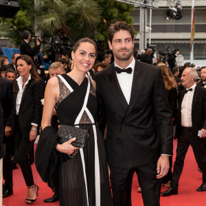 Elsa Leeb et son frère Tom - Montée des marches du film "Douleur et Gloire" lors du 72ème Festival International du Film de Cannes. Le 17 mai 2019 © Jacovides-Moreau / Bestimage 