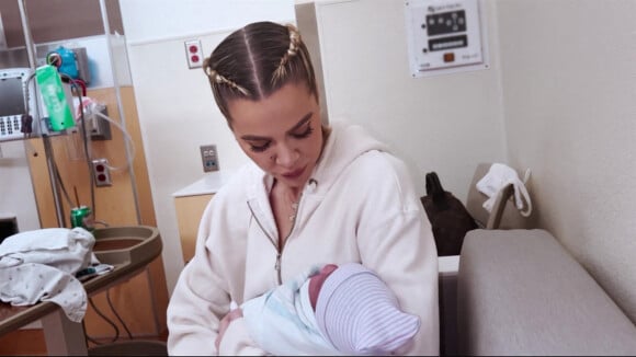Khloe Kardashian accueille son second enfant dans la deuxième saison de "The Kardashians". Le 21 septembre 2022.