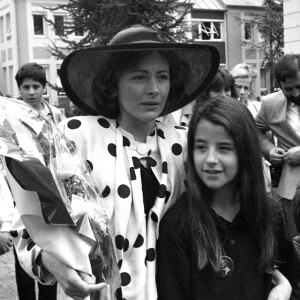 Romane Bohringer - Mariage de Richard Bohringer avec Astrid Marcouli en avril 1986.