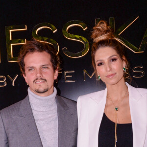 Juan Arbelaez et son ex-femme Laury Thilleman lors de la soirée de présentation de la collection Messika by Kate Moss à l'hôtel Ritz à Paris le 3 octobre 2021. © Rachid Bellak / Bestimage 