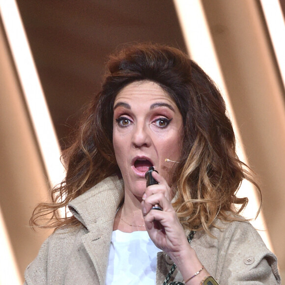 Exclusif - Florence Foresti (humoriste de l'année) lors de la cérémonie de la 1ère édition des "Olympia Awards" (cérémonie récompensant des artistes de la musique et de l'humour, présentée par A. de Caunes) à l'Olympia. Paris, le 11 décembre 2019. © Gorassini-Tribeca/Bestimage 