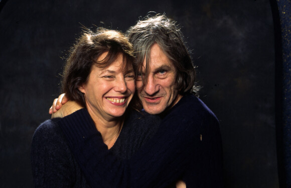 Archive - Jane Birkin et son frère Andrew Birkin. 1996.