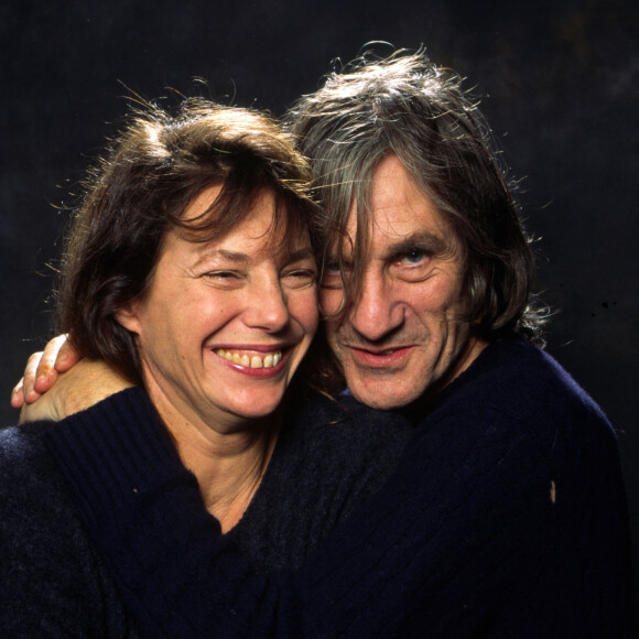 Archive - Jane Birkin et son frère Andrew Birkin. 1996.
