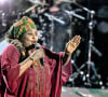 La chanteuse Bibi dans l'émission "Africa , le Grand Concert" diffusée sur France 2. © Jean-René Santini / Bestimage