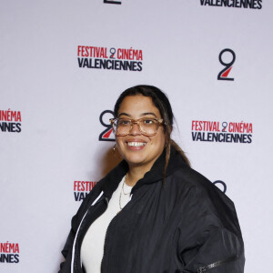 Melha Bedia au photocall de la cérémonie de clôture de la 12ème édition du Festival 2 Cinéma de Valenciennes, au cinéma Gaumont. Valenciennes, le 27 septembre 2022. © Denis Guignebourg/Bestimage 